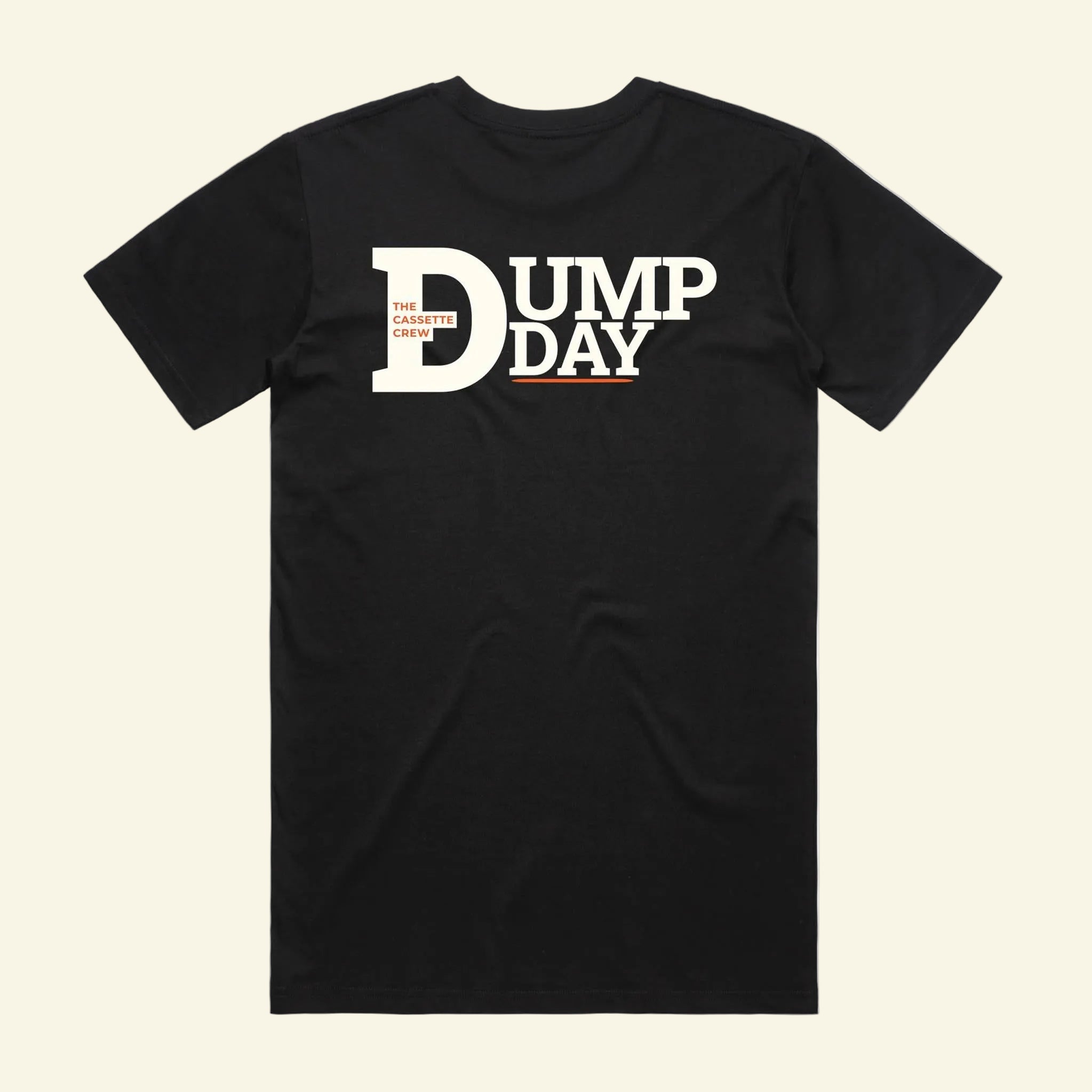 Dump Day Tee - The Cassette Crew - Black - Premium RV and caravan lifestyle apparel