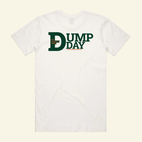 Dump Day Tee - The Cassette Crew - Natural - Premium RV and caravan lifestyle apparel