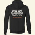 Good Crew Hoodie - Black - Back - The Cassette Crew