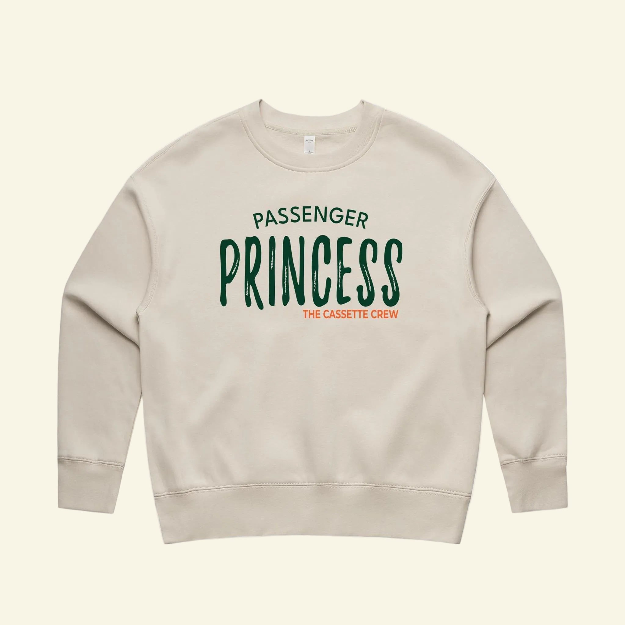 Passenger Princess Crew - Bone - Front - The Cassette Crew