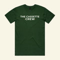 The Crew Tee - The Cassette Crew - Forest Green - Premium RV and caravan lifestyle apparel