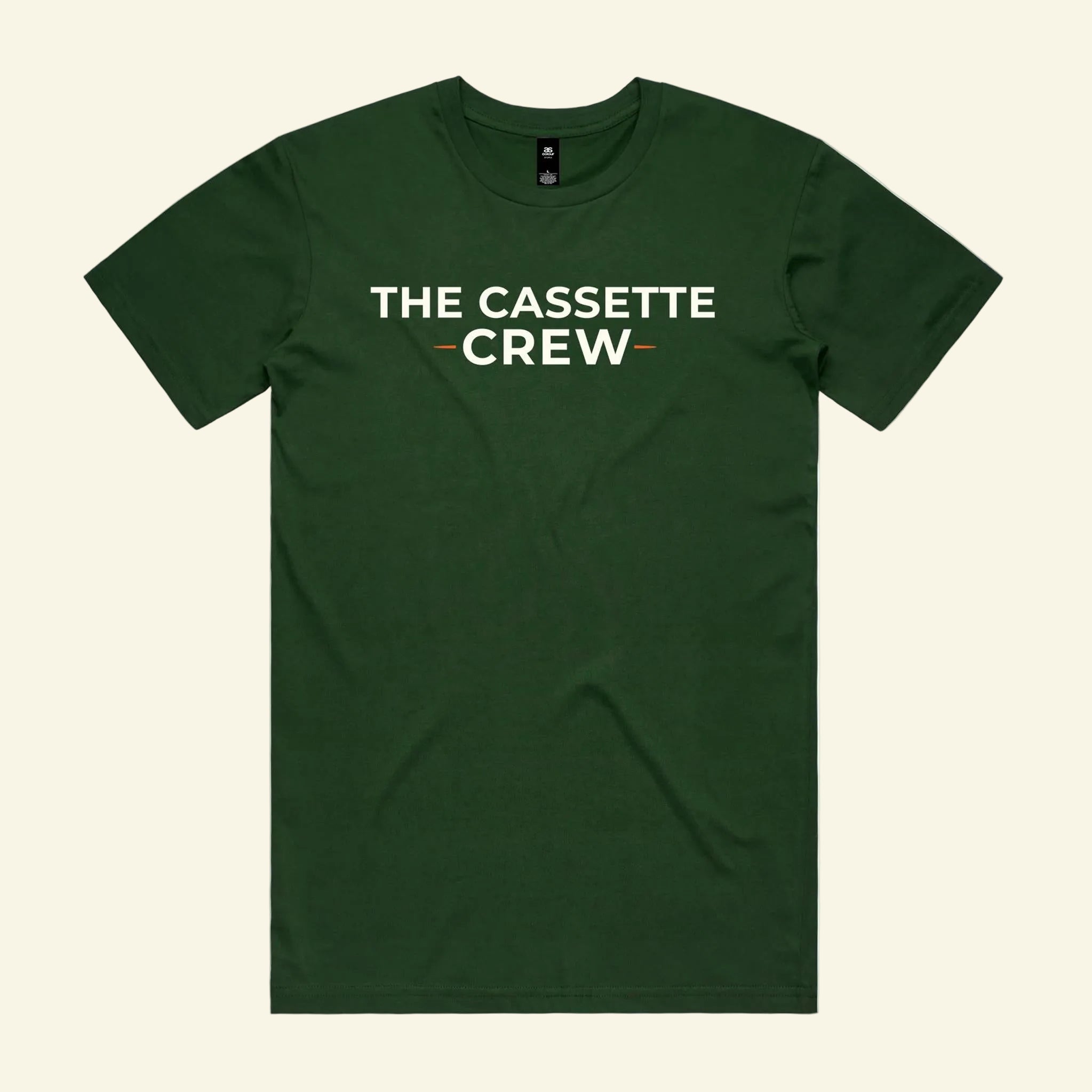 The Crew Tee - The Cassette Crew - Forest Green - Premium RV and caravan lifestyle apparel